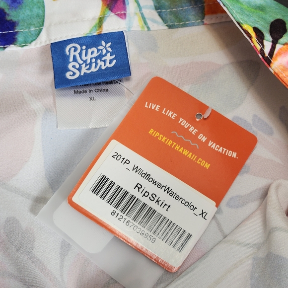 NWT Rip Skirt Wildflower Watercolor Floral Skirt XL - Picture 8 of 8